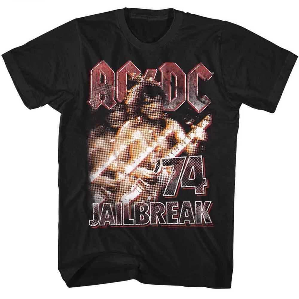 Acdc Jailbreak Black Adult T Shirt
